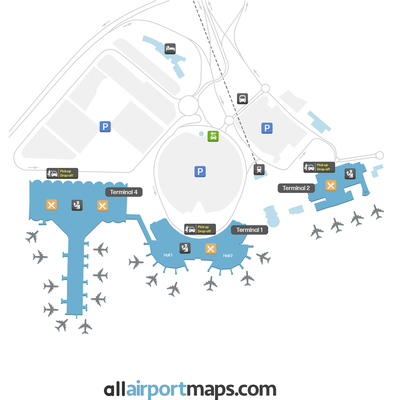 胡阿里·布迈丁机场 map