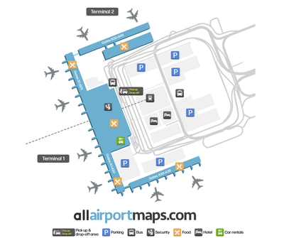 柏林勃兰登堡机场 map