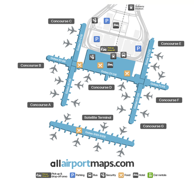 素万那普机场 map