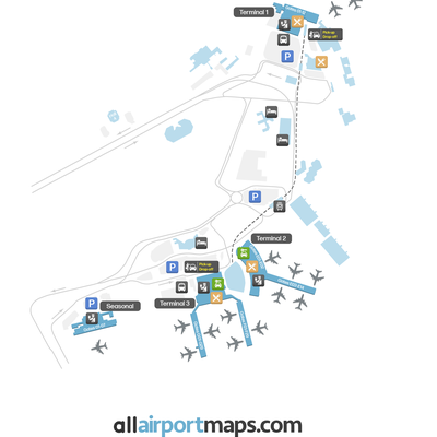 开罗国际机场 map