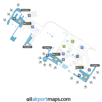 坎昆国际机场 map