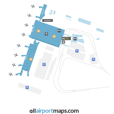 普尔科沃机场 map