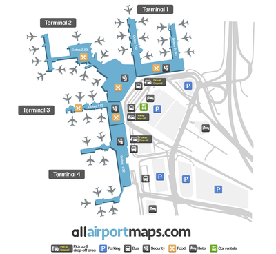 墨尔本国际机场 map