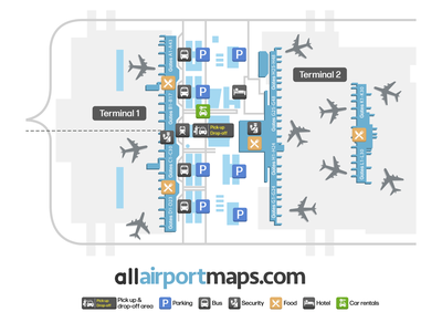 慕尼黑机场 map
