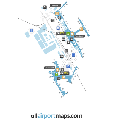 成田国际机场 map