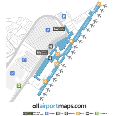 卡胡卢伊机场 map