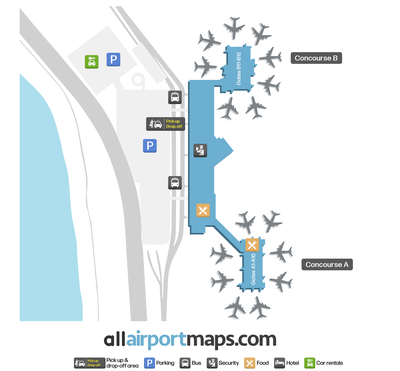 埃普利机场 map