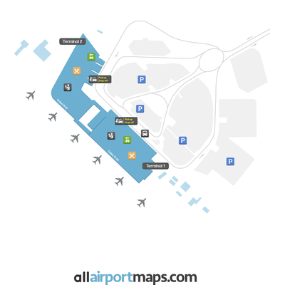 塞萨洛尼基机场 map
