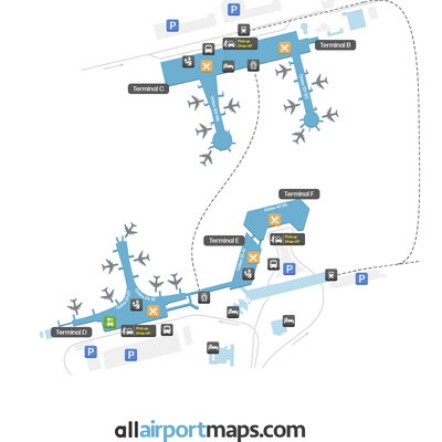 谢列梅捷沃国际机场 map