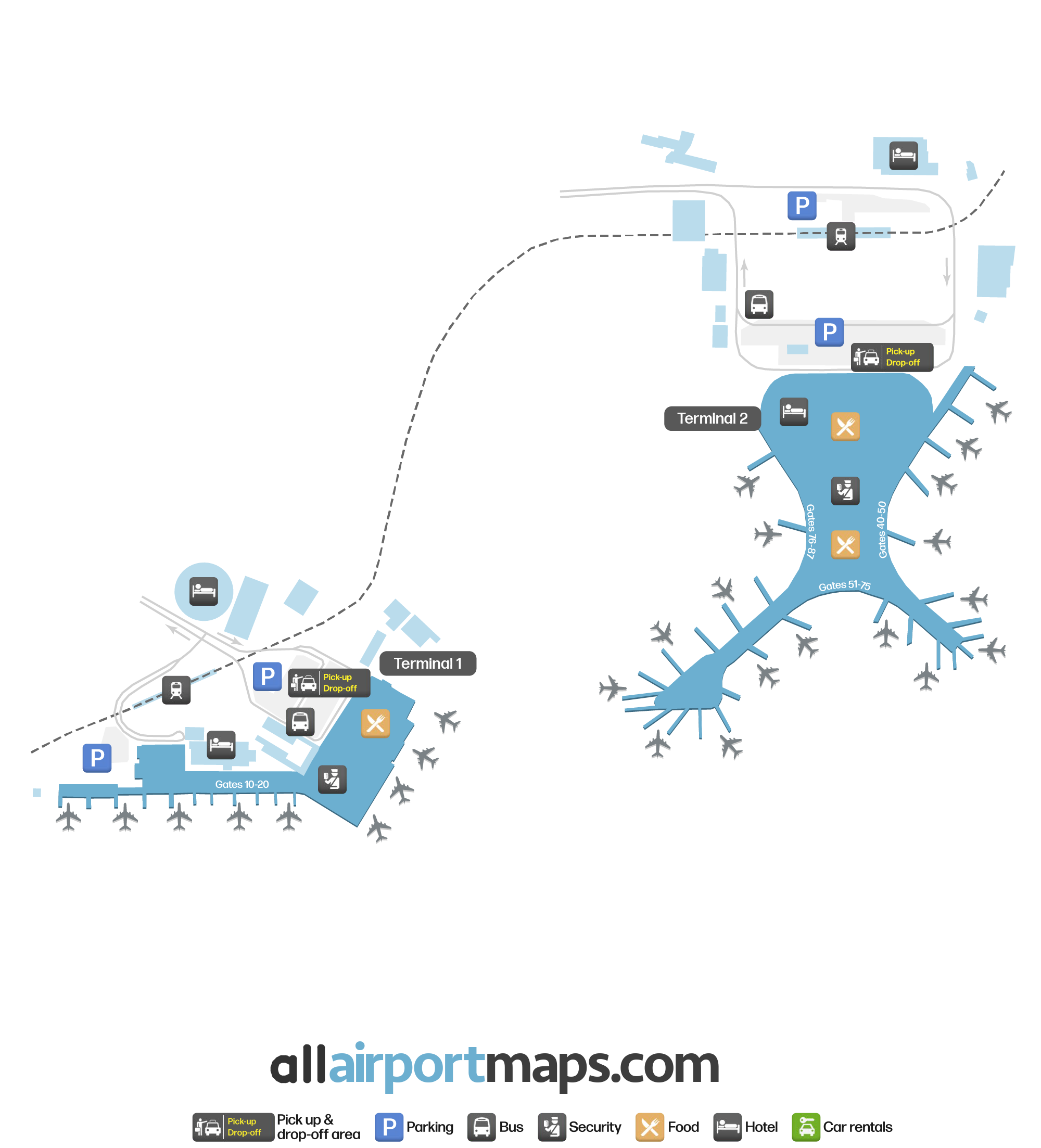 BOM Airport Map Chhatrapati Shivaji Maharaj International Airport 
