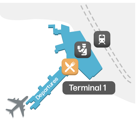 Plan du Terminal JFK 1 - Plan d'Étage & Disposition des Portes
